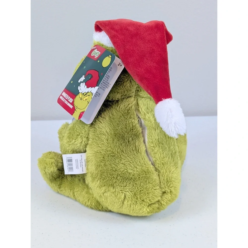 Grinch Musical Animated Fan Plush 